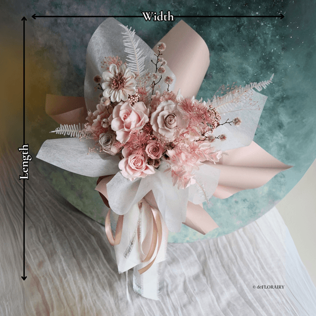 Preserved Rose Bouquet | Pink Flowers | Next-Day Flower Delivery in Bristol | UK-Wide Delivery