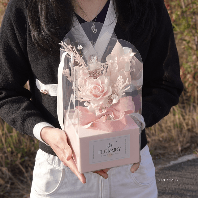 Carnation: Soft Whimsy Flower in Vase & Roll Cake | Direct Home Delivery | 4 Days in Advance