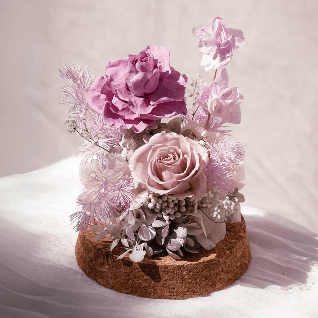 Lavender Drift | Preserved Flower Glass Dome | Next-Day Flower Delivery in Bristol | UK-Wide Delivery