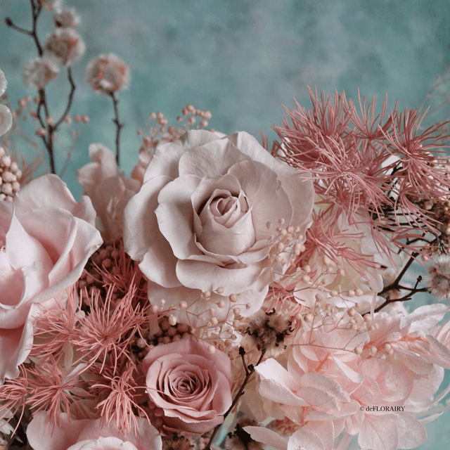 Preserved Rose Bouquet | Pink Flowers | Next-Day Flower Delivery in Bristol | UK-Wide Delivery