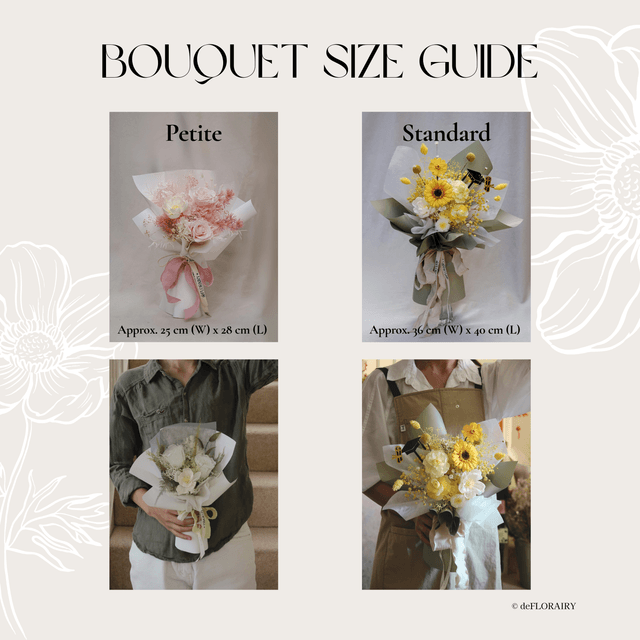 Petite Custom Preserved Flower Bouquet | Next-Day Flower Delivery in Bristol | UK-Wide Delivery