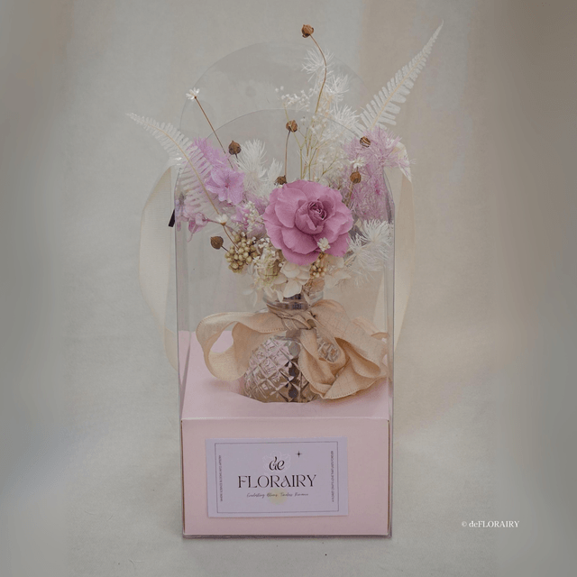 Lavender Drift | Preserved Rose in Vase | Next-Day Flower Delivery in Bristol | UK-Wide Delivery